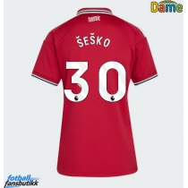 Manchester United Benjamin Sesko #30 Hjemmedrakt Dame 2026-27 Kortermet